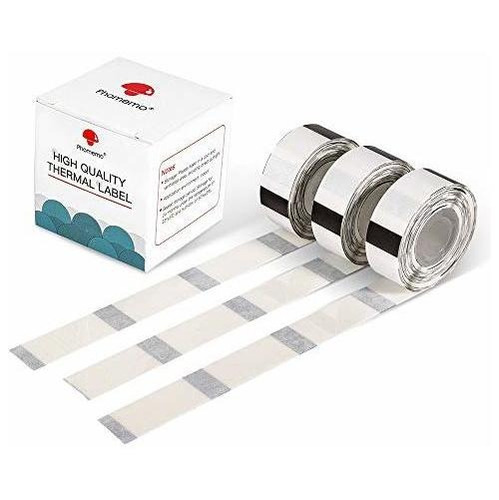 Etiquetas Para Phomemo D30 14x30mm 3rollos 210c/u Transp.