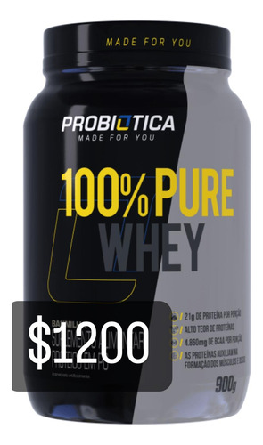 Suplemento En Polvo Whey Protein 