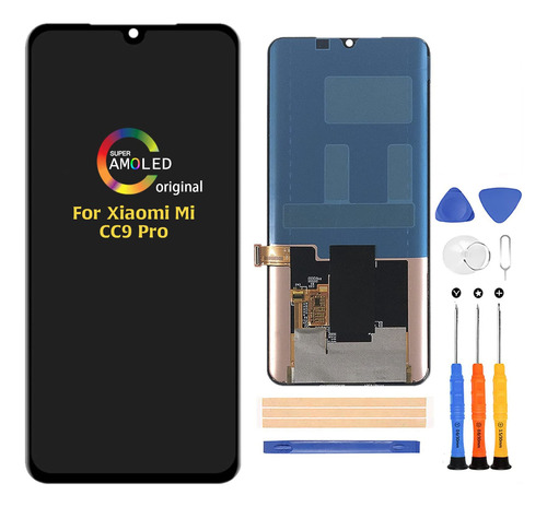 A-mind Para Xiaomi Cc9 Pro Note 10 Lite Reemplazo Pantalla