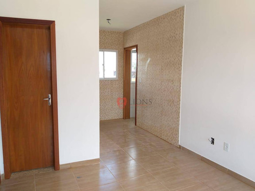 Apartamento Com 2 Dormitórios À Venda, 48 M² Por R$ 190.000,00 - Parque Granja Esperança - Cachoeirinha/rs - Ap0070