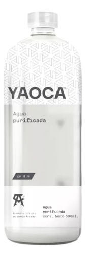 Yaoca | Agua Alcalina | Ph 8.5 | 6 Pzas 500 Ml By Canelo A.