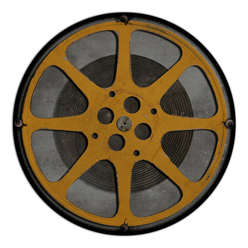 #572 - Cuadro Decorativo Vintage - Film Cine Rollo No Chapa