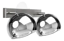 Comprar Lampara Aplique Techo Pared Gioluce Tini Gap 2 Luces Bocha Cromo