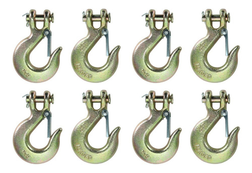 Vowagh 8 Pack 5 16 Inch Forged Steel Clevis Slip Hook