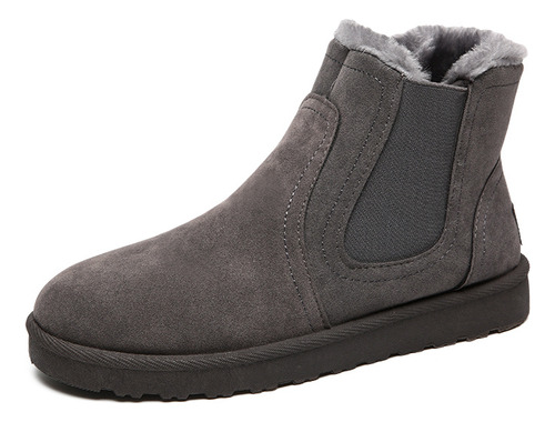 Botas De Nieve De Invierno Para Hombre, Cálidas, De Algodón