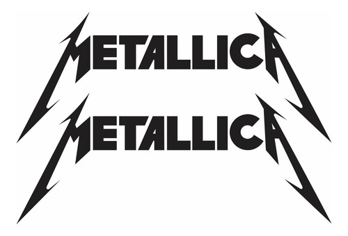 Vinilo Adhesivo, Calco, Pegotin Metallica Banda Musica 