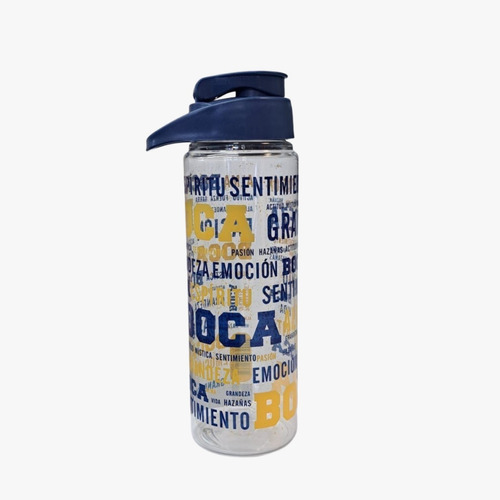 Botella Deportiva 750 Ml Boca Juniors Oficial Licencia Nueva