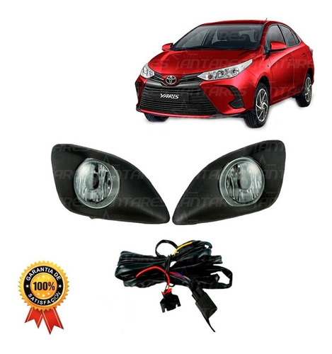 Kit Neblineros Para Toyota Yaris Sedan/hatchback 18-20