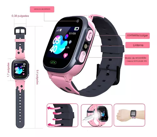 Smartwatch Reloj Inteligente Q12 Niños Localizador Gps Llamada Sos GENERICO