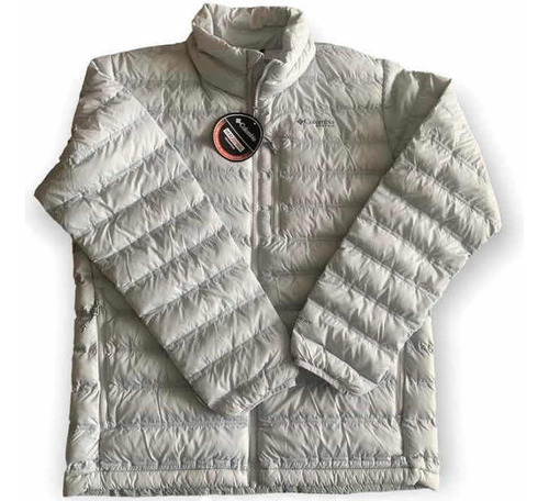 Chaqueta Columbia M178 Hombre Omni Heat Pluma Talla M Gris