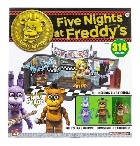 Pizzeria Show Stage Set Construcción Fnaf Original (Usado)