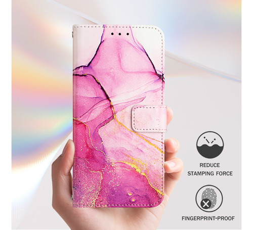 Funda Para Oneplus Oneplus Serie 9, Cierre Magnético, Mármol, Pie De Apoyo, Orificio Para Cordón, A Prueba De Golpes