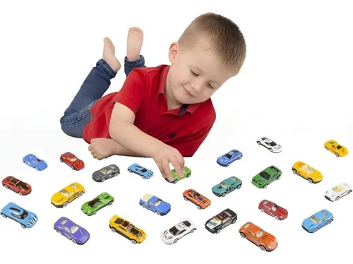 Paquete De 25 Coches Miniatura Liberty Imports 1:64 Con