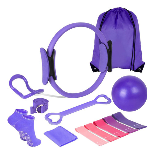 Set De 13 Piezas Para Yoga, Pilates, Ejercicios En Casa, Yog