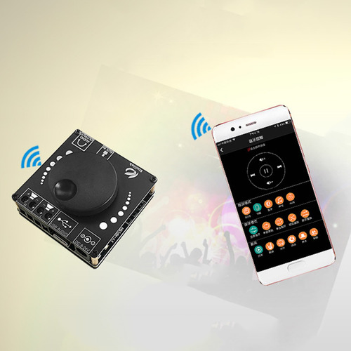 2x20w, Digital Bluetooth 5.0, Placa Amplificadora De Audio,