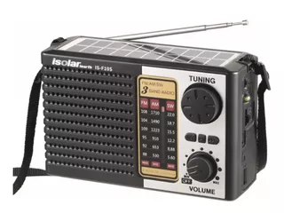 Radio Retro Vintage Usb Sd Aux Bluetooth Recargable Solar