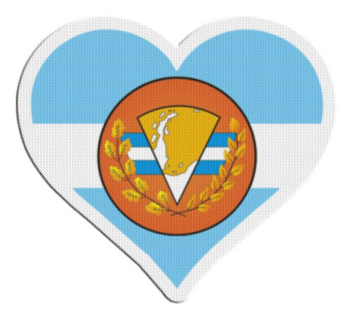 Parche Bandera Corazon Antartida Argentina