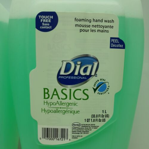 2 Pack Dial Professional 16722 Basics Hypoallergenic Foa Zzk