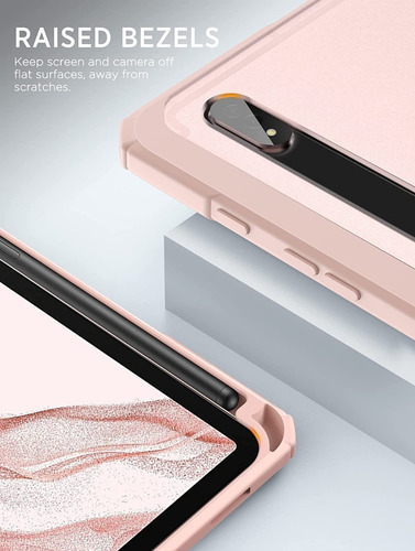 Case Moko Para Galaxy Tab S8 Plus X806 X800 C/ Pen Holder