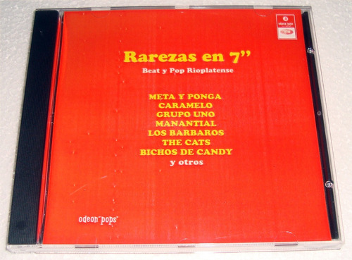 Rarezas En 7'' Beat Y Pop Rioplatense Cd Bajado De Vinilos