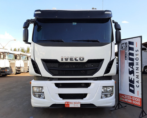 Imagem 3 de 15 de Iveco Stralis 480 6x4 Hiway Ano 2016/17 Bug Leve Automático