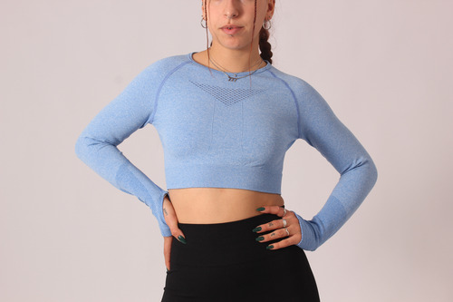 Top Manga Larga Deportivo V4nguard