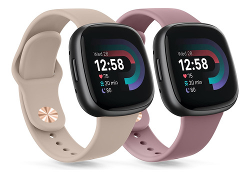 Bandas De Silicona Compatibles Con Fitbit Versa 4 Bands/vers