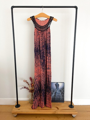 Vestido Rachel Roy Coral Negro Escote Encaje Talle Xs No Rap