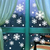 Comprar Hermosos Copos De Nieve Navideños Reutilizables Para Cristal