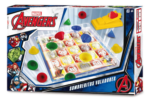 Sombreritos Voladores Avengers! Juego De Mesa Didacta Oferta