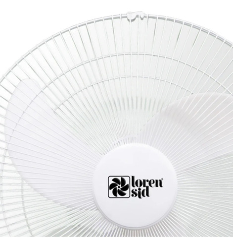 Ventilador De Parede Loren Sid Turbo 3 Pás 60cm M1 Branco 110V/220V