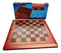 Comprar Juego De Mesa Tablero Plegable Damas & Ajedrez (madera)
