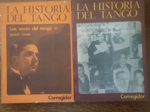 Las Voces Del Tango 1 I. Corsini Y 2 Magaldi