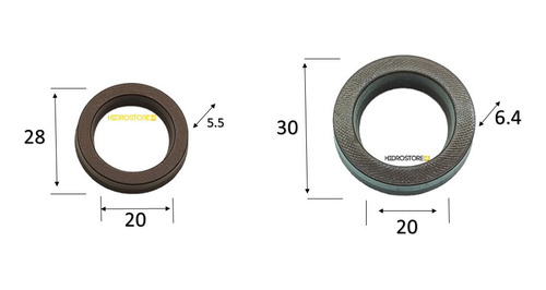 Casquillo Para Comet Ø20 Rws4030 Rw Hidrolavadora