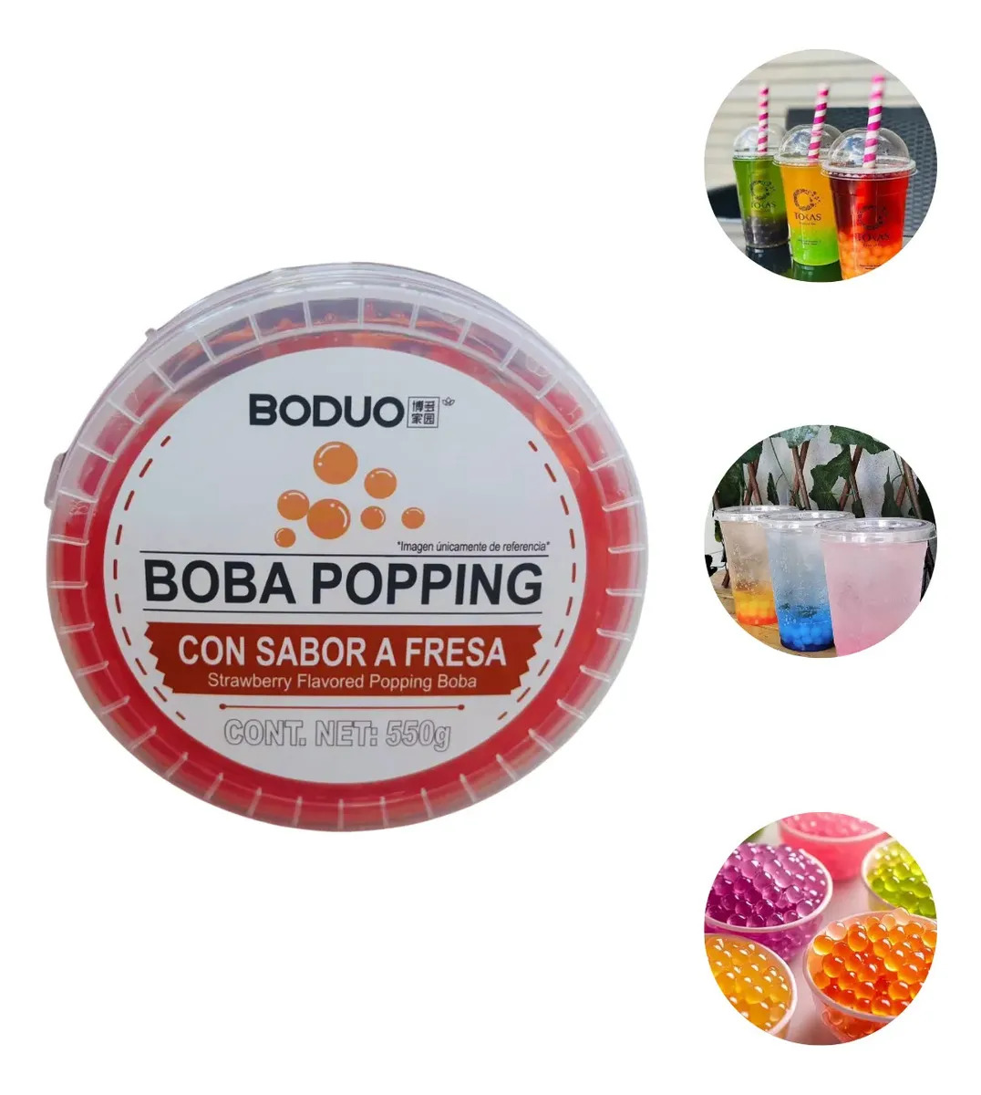 Perlas Explosivas Boduo 550g