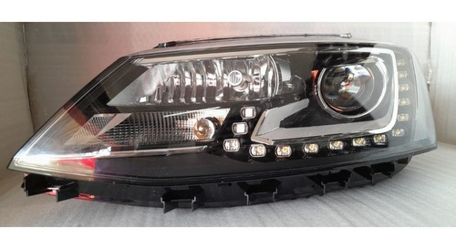 Par Farol De Led Jetta Mk6 E 6,5 2011 A 2018 Projetor E Drl