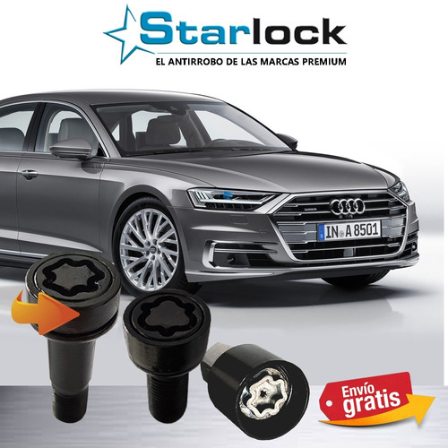 Seguro Llantas Audi A8 Largo Tornillos