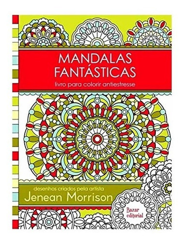 Imagem 2 de 6 de Colorir Mandalas Flores Estampas Desenhos Livro Colorir Kit4
