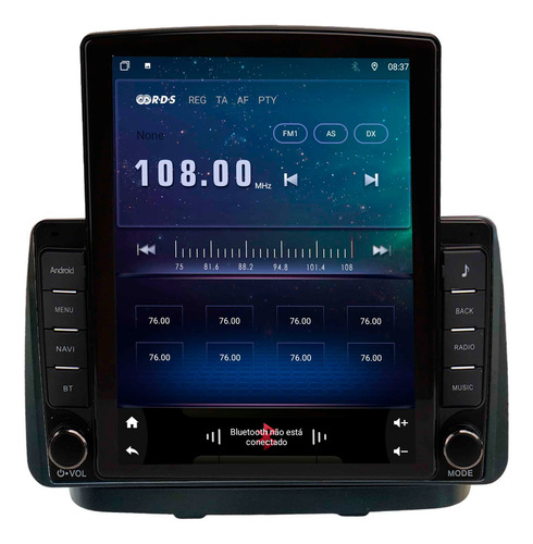 Multimídia Tesla Soaudio S8 Line Doblô 02/21 Octacore 4+64gb