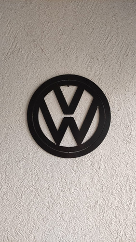 Cuadro Decorativo De Volkswagen, Logo , Vintage