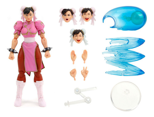 Chun-li Deluxe Player 2 Ultra Street Fighter Ii Jada Toys