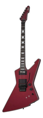 Guitarra eléctrica Schecter Special Edition E-1 FR S de caoba 2017 satin candy apple red con diapasón de ébano