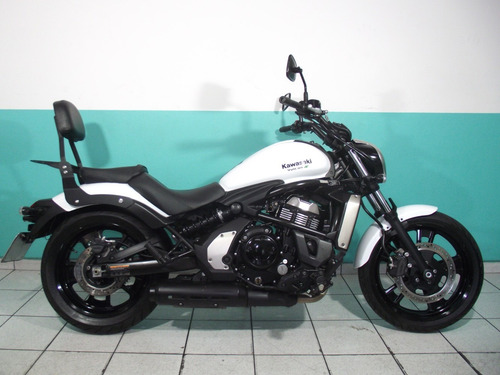 Kawasaki Vulcan 650s Branca 2016