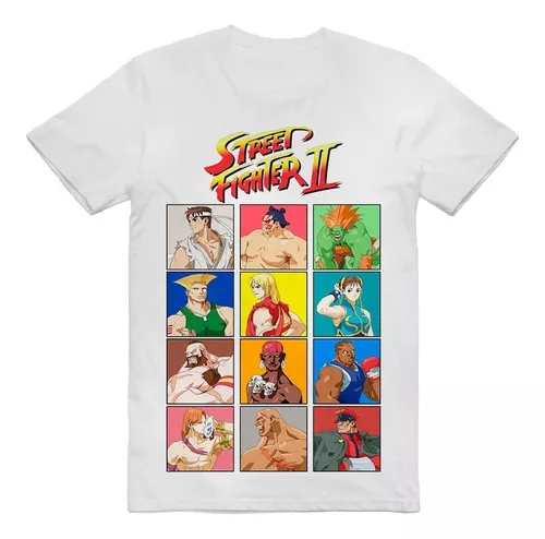 Camiseta camisa Guile EUA Jogo Luta Street Fighter - Estilo Vizu
