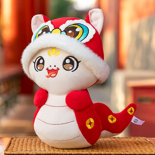W 2025 New Snake Year Doll Luck Snake Small Snake Annua 2004
