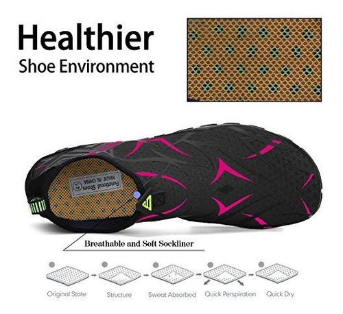 Imagen 4 de 6 de Mishansha Zapatos De Agua Para Hombre Y Mujer, De Secado Rap
