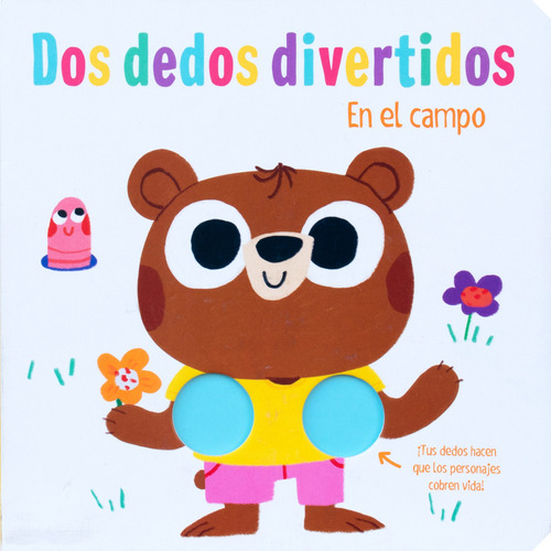 Dos Dedos Divertidos: En el Campo: Libro Infantil Dos Dedos Divertidos: En el Campo., de Varios. Editorial Jo Dupre Bvba (Yoyo Books), tapa dura en español, 2022