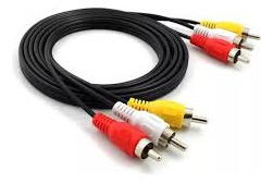 Cable Rca A Rca 1.50 Metros Audio Y Video Tv Dvd 