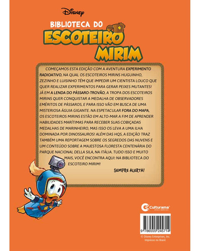 Gibi - Biblioteca Do Escoteiro Mirim Vol 06: Quadrinhos, De Disney. 1, Vol. 06. Editorial Culturama, Capa Mole, Edição 1 Em Português, 2022