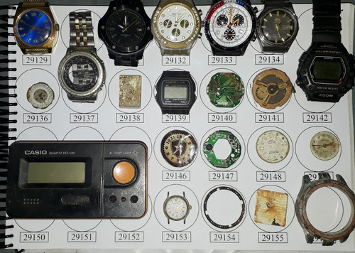 Lote 105 Sucatas Casio E Outros- Máquina Do Tempo